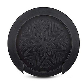 2PCS Lỗ âm thanh có đường kính 100 mm bằng cao su màu đen cho guitar acoustic cổ điển 38 '' / 39 ''