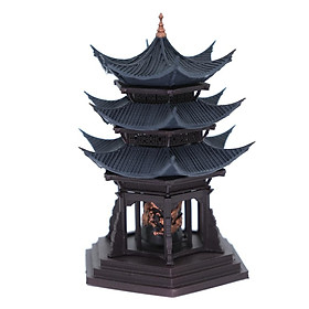 Mua Mô hình tiểu cảnh THÁP NGŨ HỔ - bán cạn - bể cá - hòn non bộ - terrarium - tinh xảo - chất lượng cao