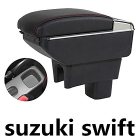 Hộp tỳ tay theo xe Suzuki Swift 2019-2020 tích hợp 7 cổng sạc USB