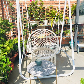 Mua Xích đu Macrame - kèm khung treo