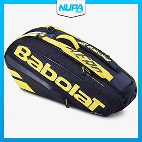 Túi Tennis Babolat Pure Aero 6R Black Yellow 2020