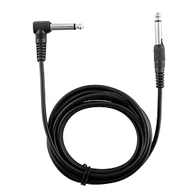 10ft 1/4inch 6.35mm Jack Plug Connector Audio Cable For Electric Guitar