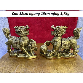 Mua Cặp kỳ lân chất liệu bằng đồng thau MS565