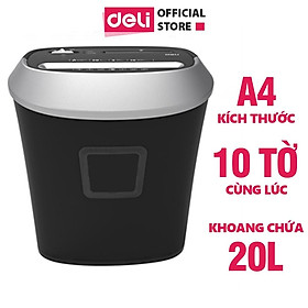 Mua Máy Hủy Tài Liệu Cao Cấp Deli Chính Hãng - Phù Hợp Cho Bảo Mật Giấy Tờ Trong Doanh Nghiệp  Văn Phòng  Nhà Trường - Hàng Chính Hãng - E9948