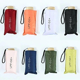 Bảo vệ UV Ô Dù Gấp Gọn Mini Bỏ Túi Ô Dù Che Mưa Đi Nắng UPF 50 Chống Tia Cực Tím Kích Thước Nhỏ Gọn