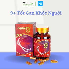 Viên Uống 9+ Tốt Gan Khỏe Người, Hộp 60 Viên 