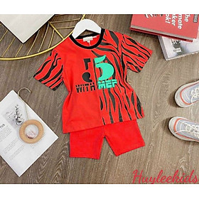 Đồ bộ cho bé gái phong cách thời trang quần ngố bigsize 20-35KG chất cotton 4 chiều cực mềm mát