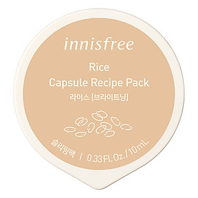 Mặt Nạ Ngủ Dạng Hủ Từ Gạo Innisfree Capsule Recipe Pack Rice (10ml) - 131170951