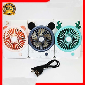 Mua Quạt Sạc Mini Fan ZB082 Siêu Mát 2 Cấp Độ