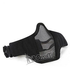 Mặt nạ dây_bảo vệ nửa mặt_thoáng khí_chiến thuật