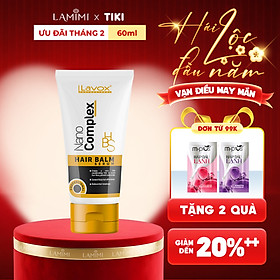 Serum Dưỡng Tóc Mềm Mượt Hair Balm Lavox 60ML