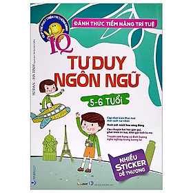 [Download Sách] Đánh Thức Tiềm Năng Trí Tuệ - Tư Duy Ngôn Ngữ (5-6 Tuổi) (Tái Bản)