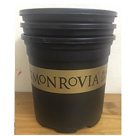 3 Chậu MONROVIA CH Garden 2Gal MÀU ĐEN