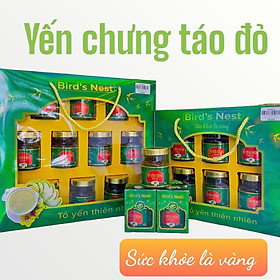 Set 6 hủ yến Táo Đỏ hàng Bird`s Nest