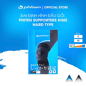 Đai cố định đầu gối loại cứng Phiten knee supporters hard type AP164003/AP164004/AP164005