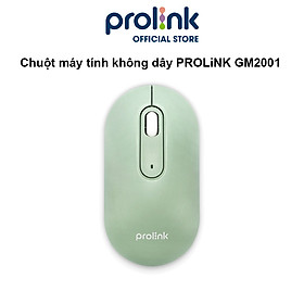 Mua Chuột máy tính không dây PROLiNK GM2001 chống ồn  kháng khuẩn  độ nhạy cao  tiết kiệm pin dành cho PC  Laptop - Hàng chính hãng