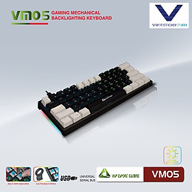Phím Cơ VSP VM05 Mini Đen Xám - Hàng Chính Hãng