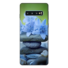 Ốp lưng điện thoại Samsung S10 Đá và Hoa