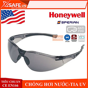 Kính bảo hộ Honeywell A800 Đen Kính chống tia UV, chống bụi, chống trầy xước, dùng trong lao động, đi xe máy XSAFE