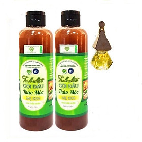 Combo 2 chai Tinh chất dầu gội đầu cô đặc thảo mộc dưỡng tóc MẸ KEN 250ml tặng 1 chai tinh dầu sả chanh Mẹ Ken treo xe