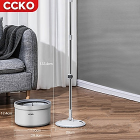 Mua Bộ cây lau nhà vắt nhanh không chạm CCKO CK9624 - hàng cao cấp