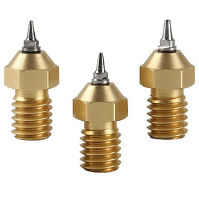 Nozzle Extruder   0.2 0.3 0.5mm Brass Extruder Nozzle 3D Printer Parts