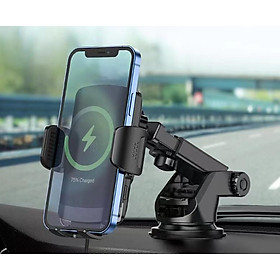 Mua Giá đỡ điện thoại cao cấp kiêm sạc không dây thông minh 15w OLAPLE 2 trong 1 vừa kẹp vừa hút nam châm - Hàng nhập khẩu