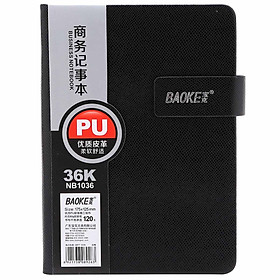 Sổ Da Trung Nút Hít Baoke BK 1036