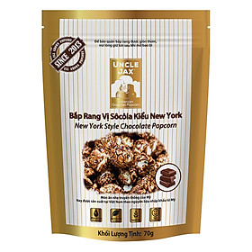 Bắp Rang Uncle Jax Vị Sôcôla Hiệu New York 70g