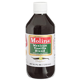 Hương mùi  tinh chất  Vani Nguyên Chất hiệu Molina Vanilla Extract 250ml