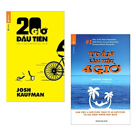 Combo Sách Hoàn Hảo Về Quản Lý Thời Gian: 20 Giờ Đầu Tiên + Tuần Làm Việc 4 Giờ (Bộ 2 Cuốn - Tặng Kèm Bookmark Green Life)