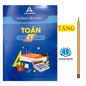 Hình ảnh Sách - Hướng dẫn học Toán lớp 5 - quyển 2 ( mới nhất )