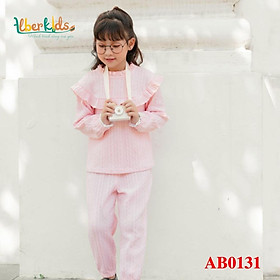 Áo len bé gái ALBERKIDS màu hồng cho bé gái 2,3,4,5,6,7,8,9,10,11,12 tuổi