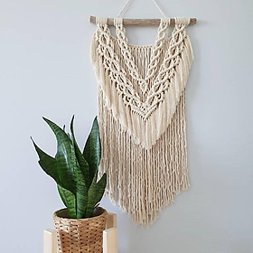 Mua Mành macrame treo tường trang trí phòng ngủ  homestay  quán cafe (W56)