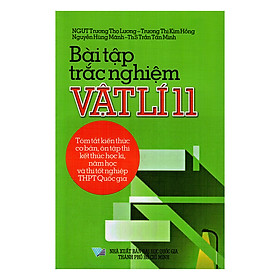 Nơi bán Bài Tập Trắc Nghiệm Vật Lý Lớp 11 - Giá Từ -1đ