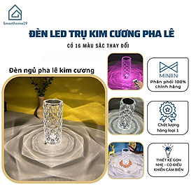 Mua Đèn Ngủ Pha Lê Cảm Ứng RGB 16 Màu Chạm Tay Để Thay Đổi Màu Sắc Có Điều Khiển Từ Xa  Trang Trí Bàn Phòng Khách  Phòng Ngủ - Hàng Loại 1 - Chính Hãng MINIIN