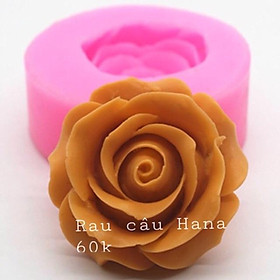 Mua Khuôn rau câu 4D silicon Hồng xoáy mã H18KY1
