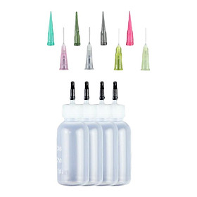 30ml  Pigment Glue Oil Syringe Bottles With Precision Needle Tips