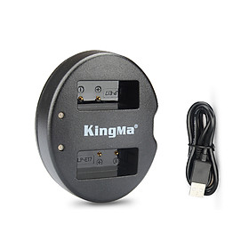 Sạc pin đôi cổng usb KingMa LP-E17 - Hàng Chính Hãng