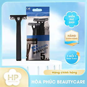 Dao Cạo Râu 2 Lưỡi Kép LUF-20P Kai Razor 0751-GA0025 (Set 20 Cây)