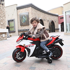 SALE!!! Xe máy điện moto 3 bánh R3 siêu thể thao đồ chơi cho bé tự lái