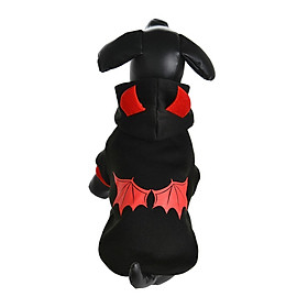 Puppy Hoodie Dog Halloween Costume for Medium Large Dogs Party Supplies Cats