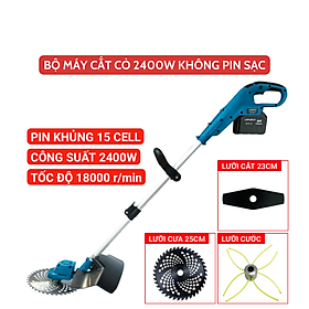Mua Máy Cắt Cỏ Dùng Pin LAPUSEN Động Cơ 2400w Không Kèm Pin Sạc  Không Chổi Than  Bảo Hành 12 Tháng