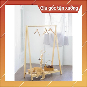 Mua Kệ Treo Quần Áo Chữ A 1 Tầng - hàng loại 1- Gỗ Thông Nhập Khẩu (Giá Treo Quần Áo Chữ A 1 Tầng)
