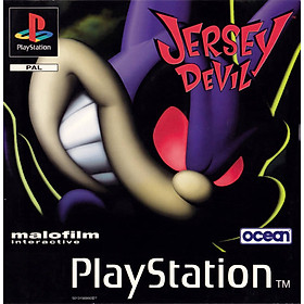 Hình ảnh đĩa game ps1 jersey devil