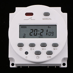 Digital LCD Display Programmable Timer Switch Digital Timer Switch AC 220V