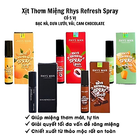 Xịt Thơm Miệng Rhys Refresh Spray Hương Trái Cây The Mát Sothing RHYS MAN