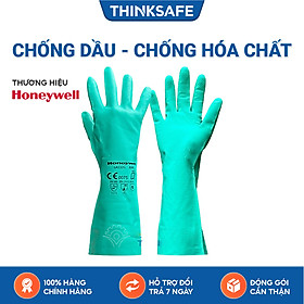 Mua Găng tay chống hóa chất Honeywell LA132G  bao tay cao su sử dụng trong ngành cơ khí  xử lý hóa chất  ôm tay bảo hộ - Thinksafe