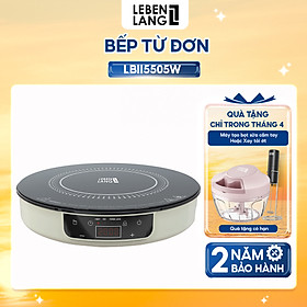 Mua Bếp từ đơn LEBENLANG LBII5505S mặt kính chịu lực  có chức năng hẹn giờ  cài đặt thời gian nấu  công suất 2000W - hàng chính hãng