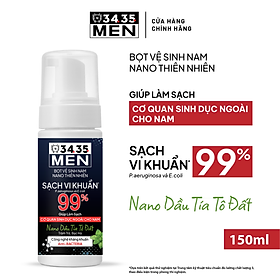 Bọt Vệ Sinh Nam Nano Thiên Nhiên 3435 MEN - 150ml